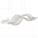 GobekUsa Crystal Chandelier: Modern Light Luxury Dining Lamp for Designer Villa and Bar