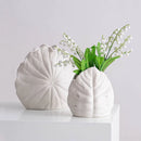 GobekUsa Lotus Leaf Ceramic Vase for Floral Arrangement and Room Decoration