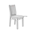GobekUsa Elastic Print Chair Cover Slipcovers Protector - Svetanya Inspired
