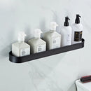 GobekUsa Alumium Bathroom Shelf with Towel Bar and Corner Storage Shelf