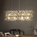GobekUsa Dandelion Led Ceiling Chandelier for Home Decor Lighting Fixture