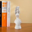 GobekUsa 18cm Aphrodite Sculpture: Greek Goddess Statue for Home & Office Decor