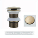 GobekUsa Black Gold Pop Up Drain for Sink - Faucet Accessory Kit