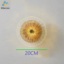 GobekUsa Crystal LED Wall Lamps for Living Room Bedroom Decor