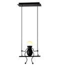 GobekUsa Little Man LED Wall Light: Modern, Simple, Creative Design for Children's Bedroom