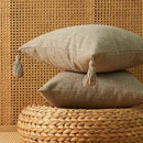GobekUsa Geometric Tufted Tassel Cushion Cover 30x50cm