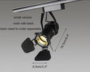 GobekUsa Industrial Spotlight Rail Light with Barndoor for Clothes Store Lighting