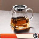 GobekUsa Glass Fair Cup, Kung Fu Tea Set, Heat Resistant Borosilicate Teapot Dispenser