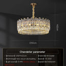 GobekUsa Crystal Chandelier: Modern High-End Luxury for Living, Dining & Master Bedrooms
