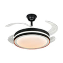 GobekUsa 48 Inch Dimmable Decorative Ceiling Fan with Remote Control and LED Light