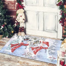 GobekUsa Christmas Snowman Non-slip Floor Mat