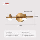 GobekUsa LED Mirror Headlight Wall Lamp for Bathroom Bedroom Home Decor