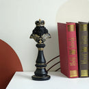 GobekUsa Chess Figurines: 30cm International Chess Set for Home Decor