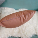 GobekUsa Ivory Leather Pillow Cover 45x45cm for Home Decoration