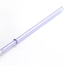 GobekUsa Glass Bent Straw 200mm - Reusable Cold Beverage Drinking Straw