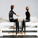GobekUsa Abstract Art Lover Resin Statue Decoration Valentine's Anniversary Gift