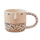 GobekUsa 340ML Ceramic Coffee Milk Mug with Unique Three-Dimensional Illustration