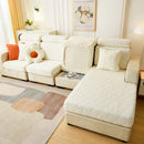 GobekUsa Jacquard Sofa Seat Cover: Stretchable, Washable & Removable Protector