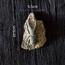 GobekUsa Fossil Series Art Refrigerator Stickers: Fish Bone Beetle Marine Insect Specimen