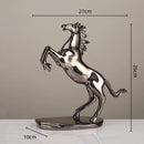 GobekUsa Lucky Horse Resin Home Decoration Sculpture