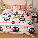 GobekUsa Animal Pattern Bedding Set - King/Queen Size Quilt Set for Comfortable Home.