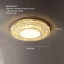 GobekUsa Crystal LED Ceiling Chandelier - Luxe Rectangular Design for Stylish Home Decor