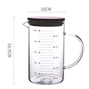 GobekUsa Heat-Resistant Glass Beaker Mug with Thickened Scale - 2022