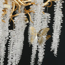 GobekUsa Crystal Chandelier: Postmodern Luxury Pendant Light for Living Room, Bedroom, and Dining Room