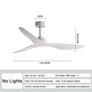 GobekUsa Industrial Wind Ceiling Fan ABS Blades Remote Control Silent Operation.