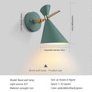 GobekUsa LED Adjustable Reading Wall Lights - Macaroon-inspired Decorative Lamps for Versatile Room Decor