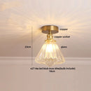 GobekUsa Diamond Glass LED Ceiling Lights - Modern Nordic Luxury Canopy Fixture