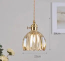GobekUsa Blue Glass Pendant Lights for Bedroom Dinning Living Room