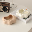 GobekUsa Cat Paw Porcelain Ashtray | Ceramic Smoking Accessories | Unique Gift for Him