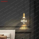GobekUsa Crystal Diamond LED Wall Sconce for Luxury Home Decor Lighting