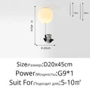 GobekUsa Kids Cartoon Panda Polar Bear Ceiling Light Chandelier for Boys and Girls' Bedroom