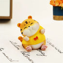 GobekUsa Lucky Tiger Figurine | New Year Fortune Symbol Home Decor Miniature