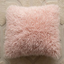 GobekUsa Geometric Embroidered Loop Tufted Throw Pillow Covers - Pink Tufted Cushion Cover