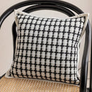 GobekUsa Camellia Jacquard Embroidery Pillow Cover Luxury Decorative Nordic Living Room