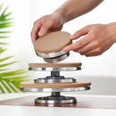 GobekUsa Aluminum Alloy Turntable for Clay Sculpture Platform Pottery Wheel Rotation