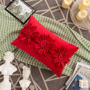 GobekUsa Handmade Flower Cushion Cover - Light Luxury Decorative Pillows