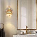 GobekUsa Gold Crystal Bubble Wall Sconce Light for Home Bedroom Decor