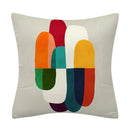 GobekUsa Geometry Pattern Cushion Cover Polyester Cotton Sofa Pillowcase Home Decor