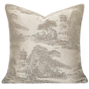 GobekUsa Gold Quatrefoil Geometric Jacquard Pillow Cover - Luxury Home Decor