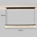 Modern Iron and Acrylic Dimmable Pendant Light