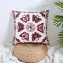 GobekUsa Boho Farmhouse Floral Square Pillow Cover Set of 2