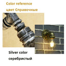 GobekUsa Industrial Iron Pipe Wall Sconce for Bedroom, Bar, Cafe, Restaurant, Aisle, and TV Background