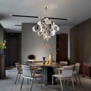 GobekUsa Bubble Glass Ceiling Chandelier Pendant for Living Room Bedroom