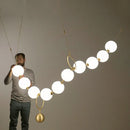 GobekUsa Nordic LED Pendant Lamp Acrylic Chandelier for Home Decor Lighting
