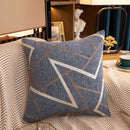 GobekUsa Geometric Chenille Cushion Cover 45x45 Comfortable Luxury Home Decor