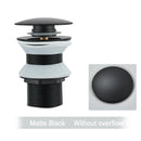 GobekUsa Black Gold Pop Up Drain for Sink - Faucet Accessory Kit
